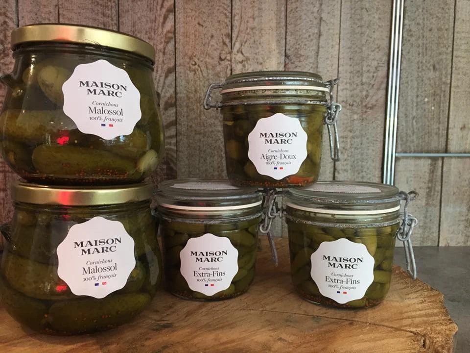 Cornichons de la Maison Marc