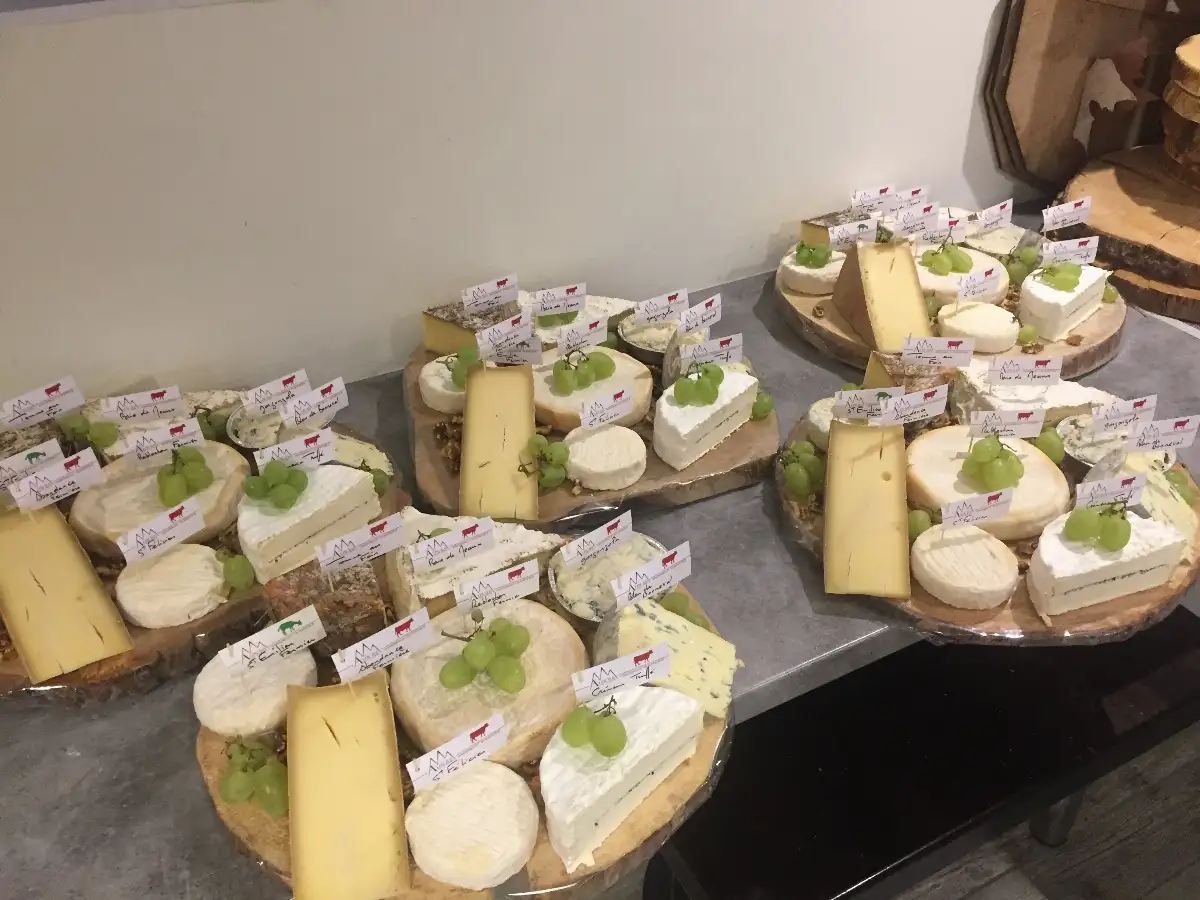 Plateau fin de repas (prix par personne)