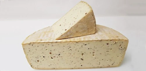 Raclette au Poivre Vert et Baies Roses